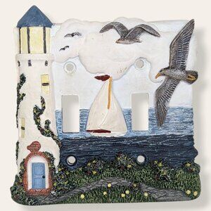 V. 2-Switch Lighthouse Light Switch Cover